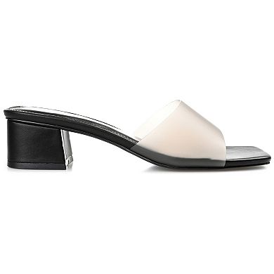 Journee Collection Jaydin Tru Comfort Foam™ Women's Heeled Slide Sandals