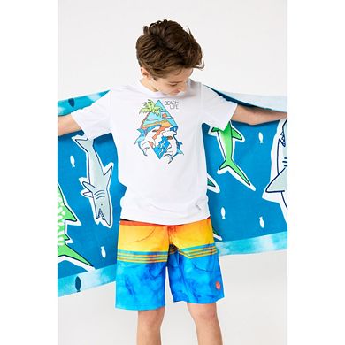 Boys 4-20 ZeroXposur Surfer Swim Shorts