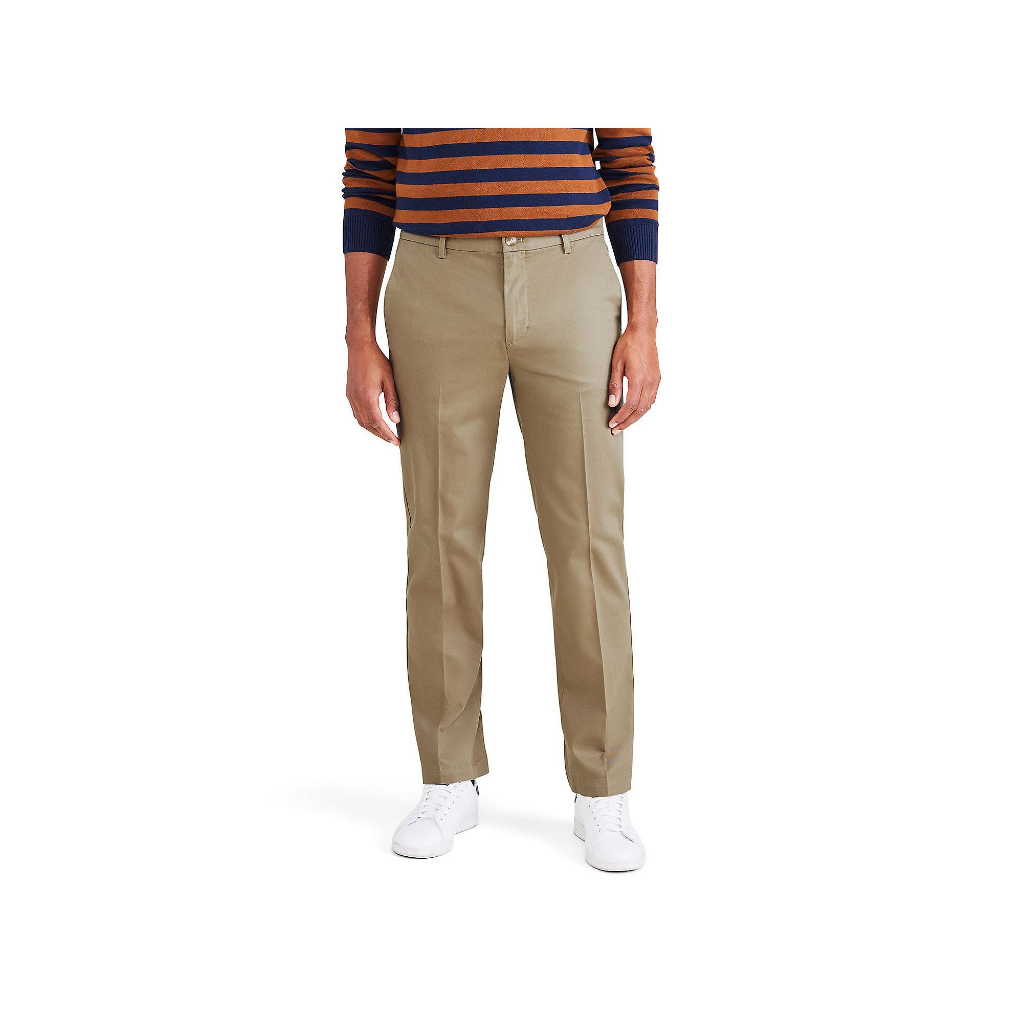 Mens Dockers® Signature Iron-Free Stain Defender Straight-Fit Khaki Pants