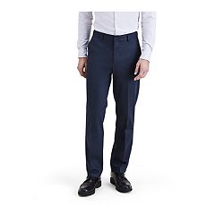 Men's Haggar® Premium Comfort Expandable-Waist Classic-Fit Stretch  Flat-Front Dress Pants