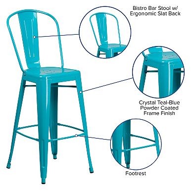 Flash Furniture Commercial Indoor / Outdoor Bar Stool