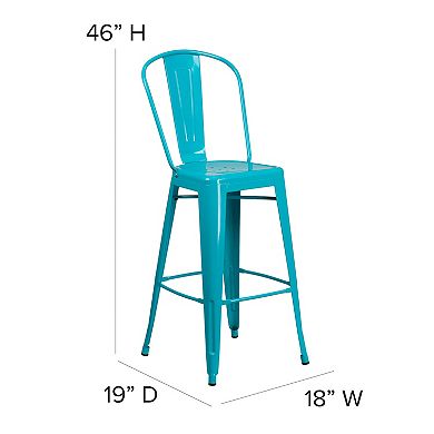 Flash Furniture Commercial Indoor / Outdoor Bar Stool