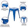 Flash Furniture Stackable Table Height Stool