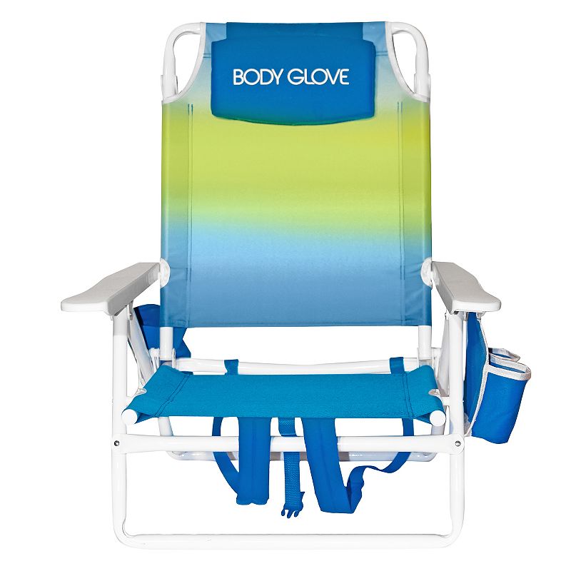 29040602 Body Glove 5-Position Beach Chair with Backpack St sku 29040602