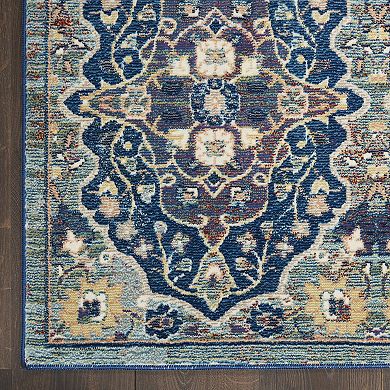 Nourison Global Vintage Multi Floral Indoor Rug