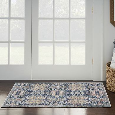 Nourison Global Vintage Multi Floral Indoor Rug