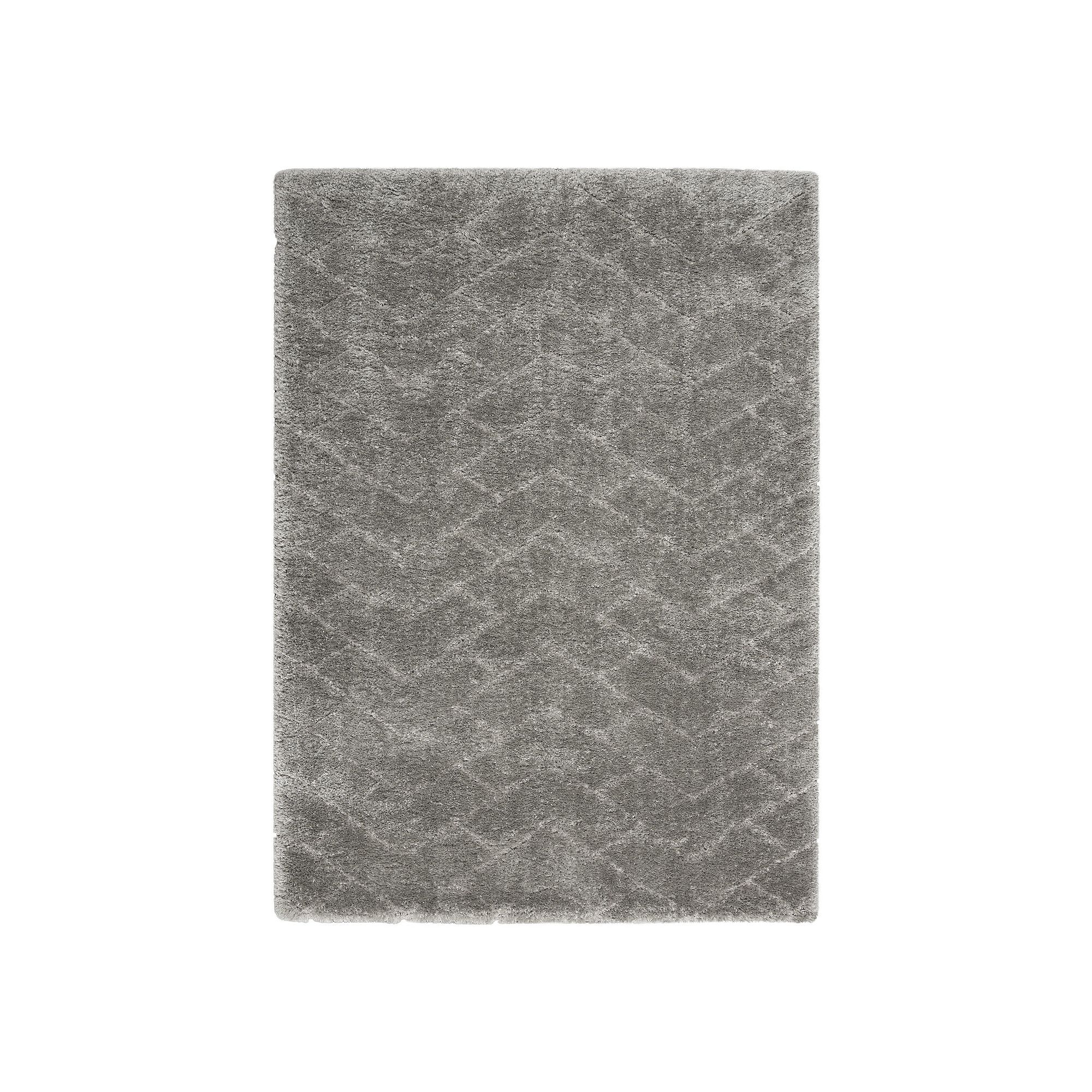 Nourison Luxurious Shag Arrow Indoor Rug, Gray