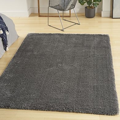 Nourison Luxurious Shag Solid Indoor Rug