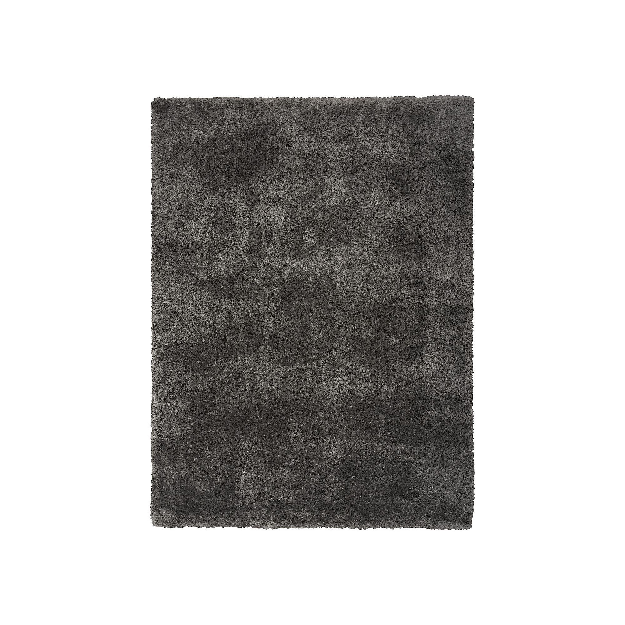 Nourison Luxurious Shag Solid Indoor Rug, Gray