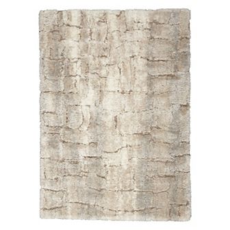 Nourison Luxurious Shag Plush Abstract Indoor Rug