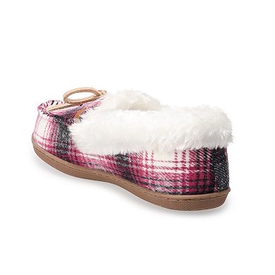 Women's Sonoma Goods For Life® Plaid Felt Moccasins