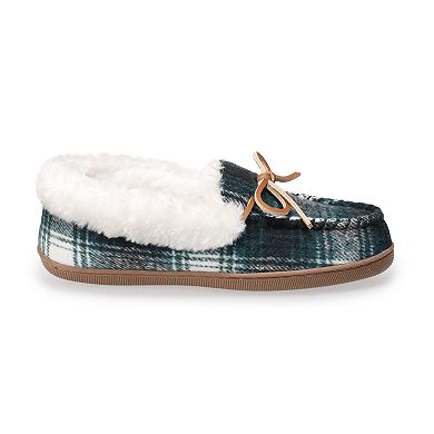 Women's Sonoma Goods For Life® Plaid Felt Moccasins