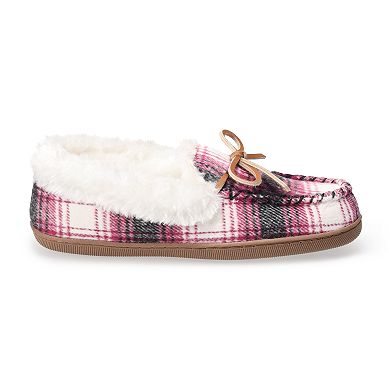 Women's Sonoma Goods For Life® Plaid Felt Moccasins