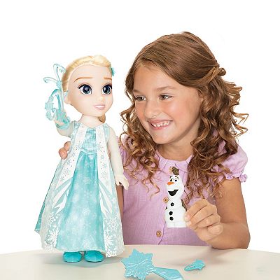 Olaf Disney Frozen Sparkle Elsa Olaf Sparkle Princess Elsa Doll