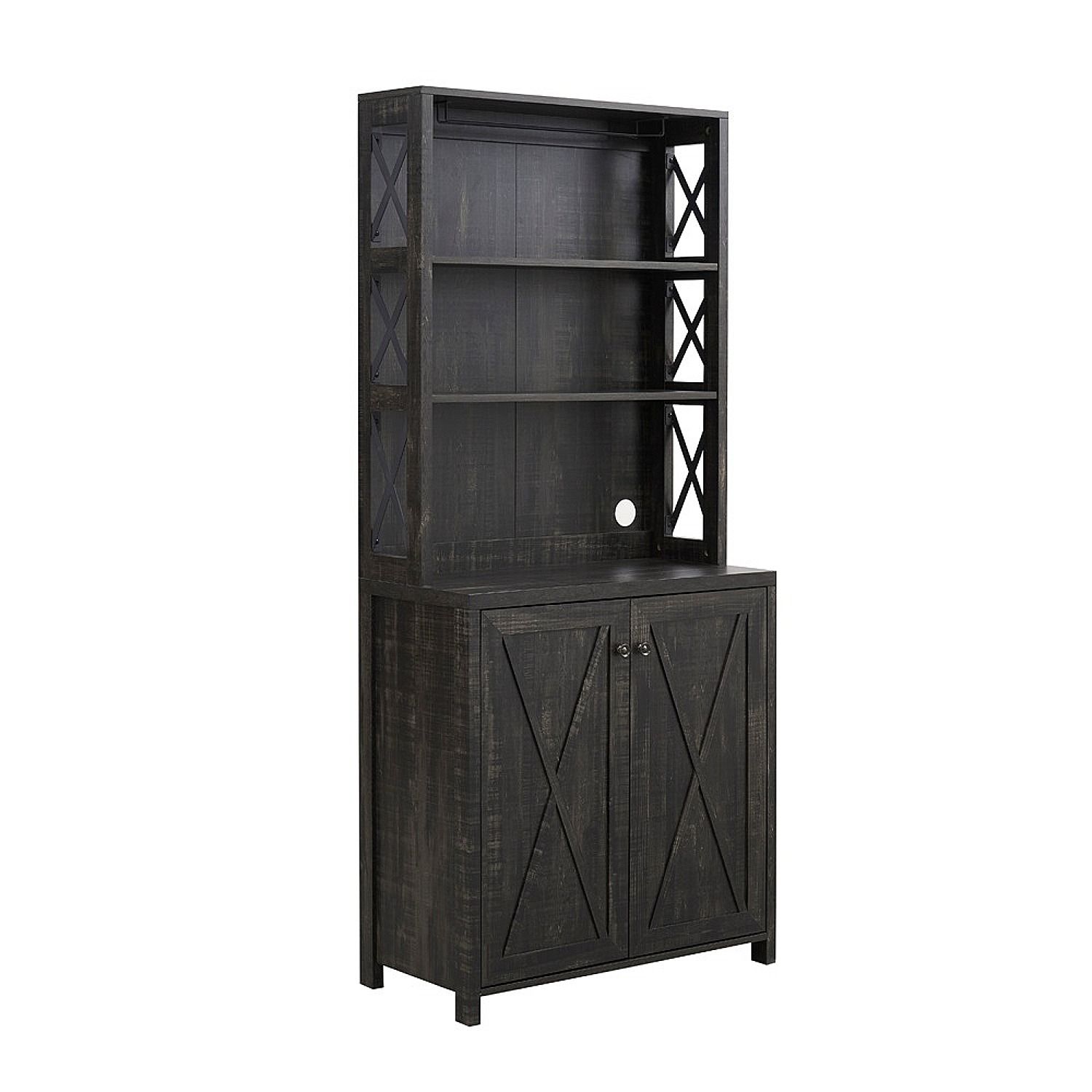 WFX Utility Prestige Adjustable 1 Shelf Storage Utility Cabinet, Black WFX Utility