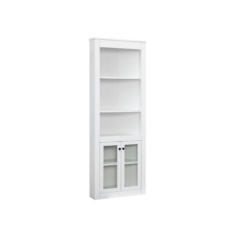79001570 Modern Corner Bookshelf Floor Decor, White sku 79001570