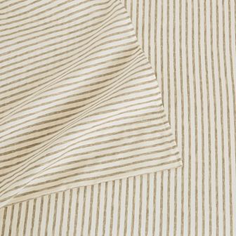 Madelinen® Evette Striped Microfiber Sheet Set with Pillowcases