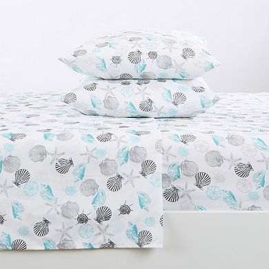 Madelinen® Newport Coastal Microfiber Sheet Set with Pillowcases