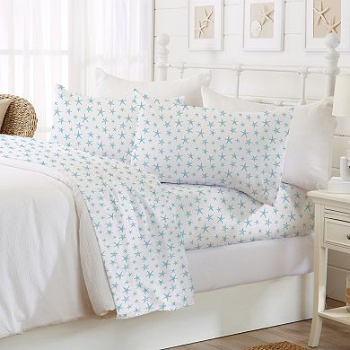 Madelinen® Newport Coastal Microfiber Sheet Set with Pillowcases