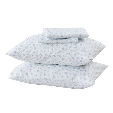 Madelinen® Newport Coastal Microfiber Sheet Set with Pillowcases