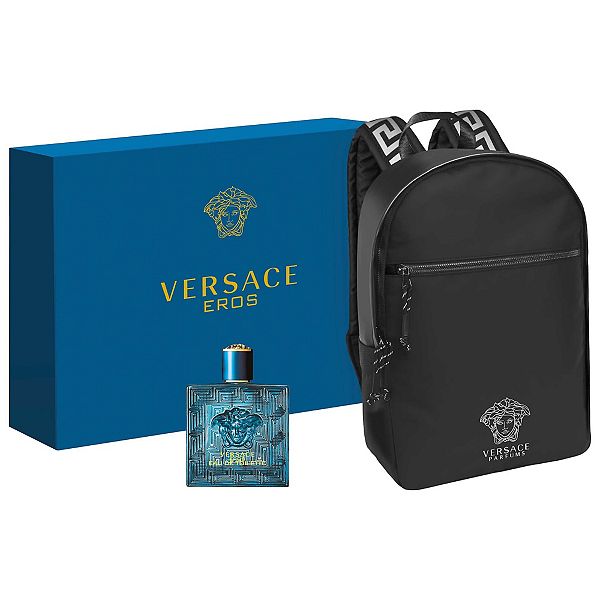 Versace cologne store backpack set