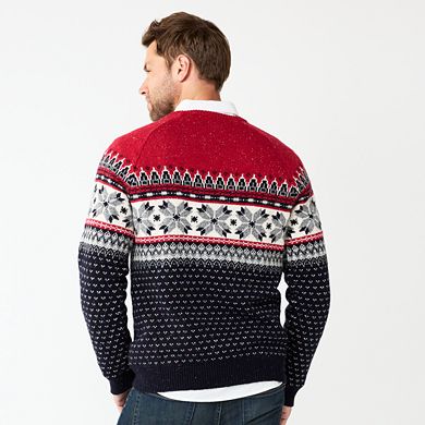 Men's Sonoma Goods For Life® Winter Fair Isle Sweater