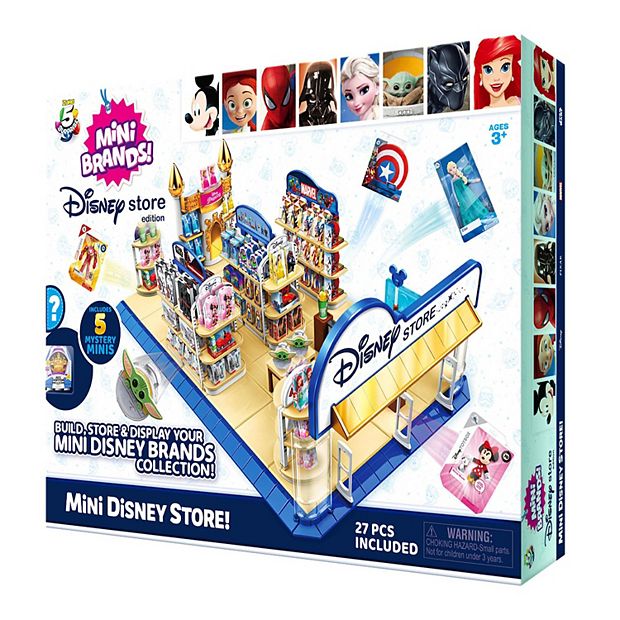 5 Surprise Disney Store Playset Series 1 by ZURU Disney Mini Brands Toy  Store, Comes with 5 Exclusive Mystery Mini's, Store and Display Mini  Collectibles Collection! - $17.99