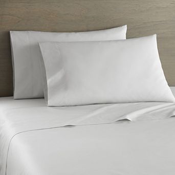 Shavel Home Cotton Percale Solid Sheet Set with Pillowcases