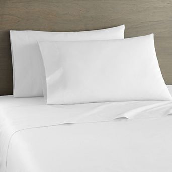 Shavel Home Cotton Percale Solid Sheet Set with Pillowcases