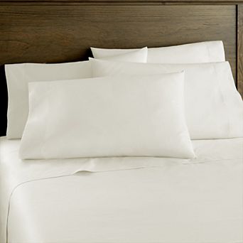 Shavel Home 400 Thread Count Cotton Sateen Sheet Sets with Pillowcases