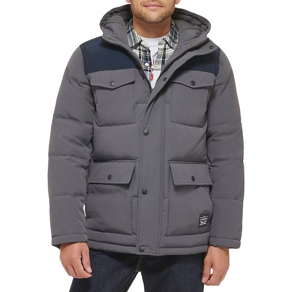 Men's Levi's® Four Pocket Hooded Parka