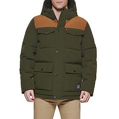 Rokka&Rolla Men's Heavy Puffer Jacket Winter Bubble Coat with Thermal Heat  Reflective Lining at  Men's Clothing store