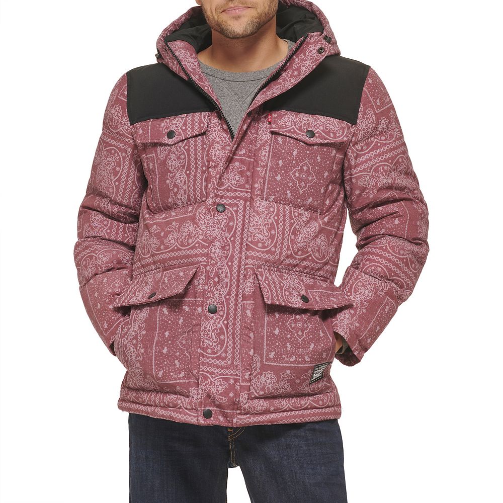 Factory Levi Strauss Mens Hooded Parka New with tags!