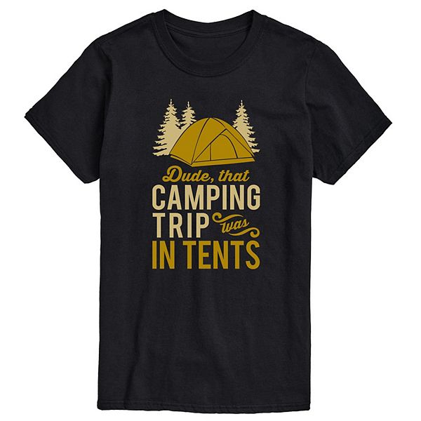 Men's Camp Trip In Tents Tee