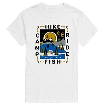 Men's Hike Camp Fish Ride Tee