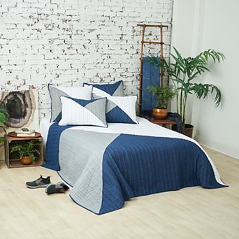 Carol & Frank Asymmetrical Quilt or Sham