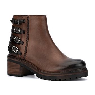 Vintage Foundry Co. Perri Women's Leather Ankle Boots