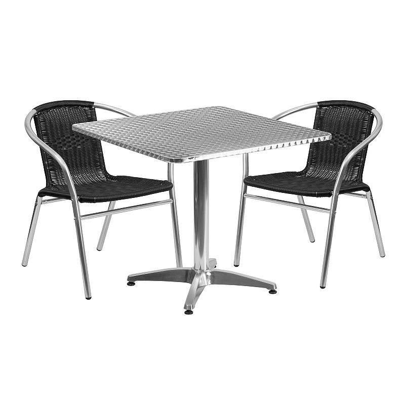 49151282 Flash Furniture Square Indoor / Outdoor Table & Ra sku 49151282