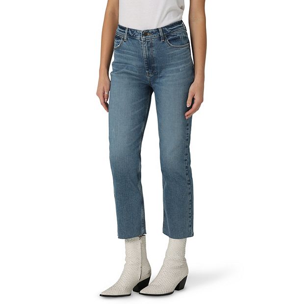 Wrangler hot sale cropped jeans