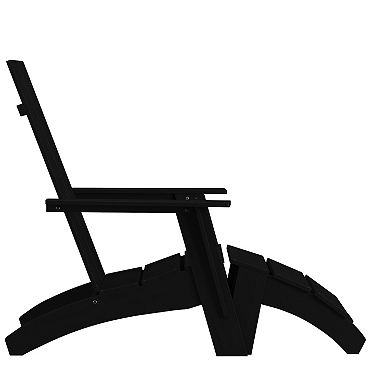 Flash Furniture Sawyer All-Weather Adirondack Chair 2-piece Set