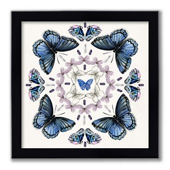 Courtside Market Butterflies II Framed Wall Decor