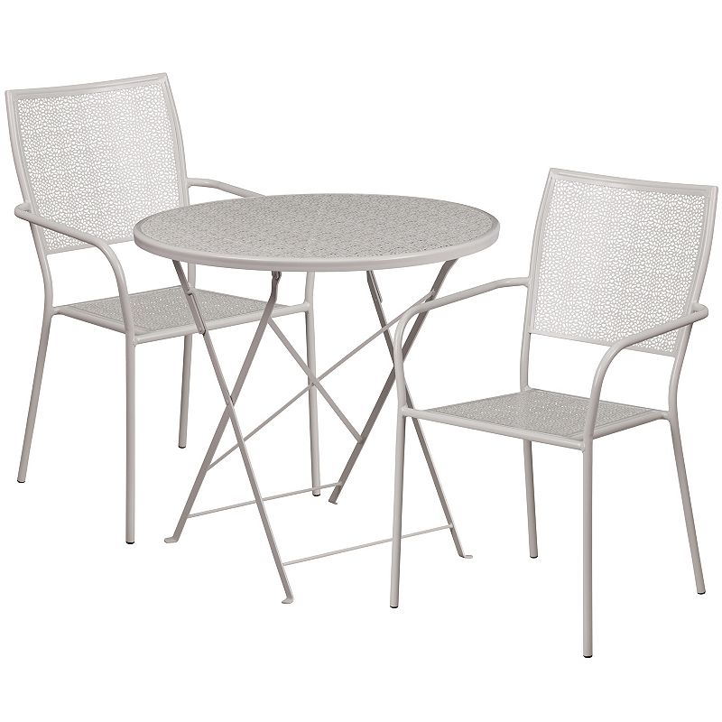 Flash Furniture Round Commercial Indoor / Outdoor Folding Patio Table 3-pie