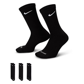 Women's Nike Everyday Plus Cushioned Training Crew Socks 3-Pack