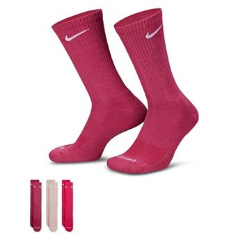 Women's Nike Everyday Plus Cushioned Training Crew Socks 3-Pack
