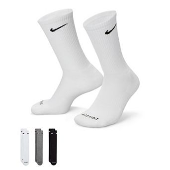 Women's Nike Everyday Plus Cushioned Training Crew Socks 3-Pack