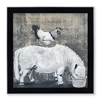 Courtside Market Shetland And Co. Framed Wall Decor