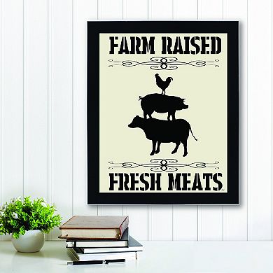 Courtside Market Farm Raised Framed Wall Decor