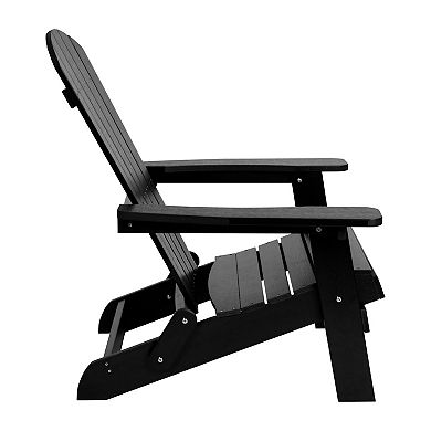 Flash Furniture Charlestown All-Weather Indoor / Outdoor Folding Adirondack Chair