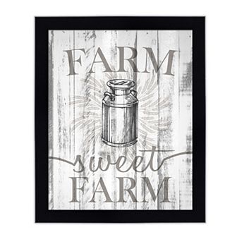 Courtside Market Farm Sweet Farm Framed Wall Decor