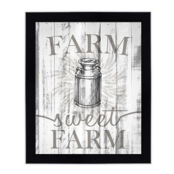 Courtside Market Farm Sweet Farm Framed Wall Decor